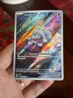 Pokemon Greavard Illustration Rare SV01: Scarlet & Violet Base Set 214/198 NM - Image 1