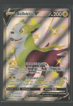 Shiny Bellektro V | Schwert & Schild Promo SWSH085 | Pokemon Karte DE NM 2021 - Image 1