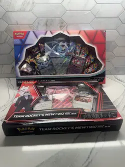 Lugia And Latias Pokemon Ex Premium Collection Box & Team Rockets Mewtwo Box 💎 - Image 1