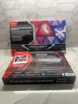 Lugia And Latias Pokemon Ex Premium Collection Box & Team Rockets Mewtwo Box 💎 - Image 2
