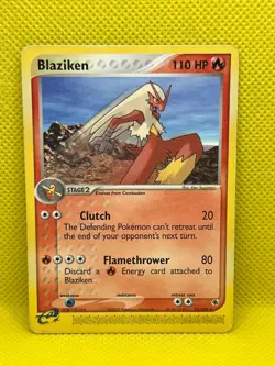 Pokemon Tcg Blaziken - 15/109 - EX Ruby and Sapphire Non-Holo - Image 1