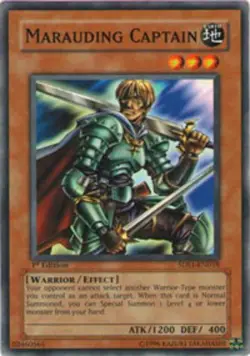Marauding Captain - 5DS1-EN018 - Common - Unlimited Edition - Heavily Played - Image 1