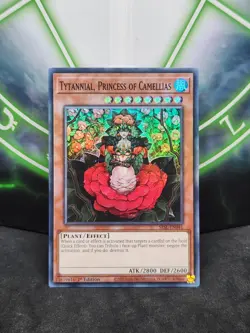 Yugioh Tytannial, Princess Of Camellias SESL-EN041 Super Rare 1st Edition NM - Image 1