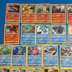 Partial Set of 43 Dragon Majesty Pokemon Cards, All Different, LP - Image 2