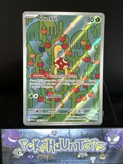 Pokemon Card Shuckle 136/132 Illustration Rare Mega Evolution Base Set NM - Image 1