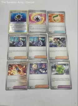 Lot Of Pokemon Commons & Uncommon Mixed Trading Card Games Tin Box - Image 4