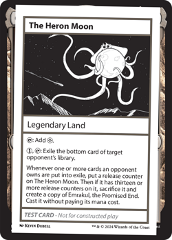 The Heron Moon [Mystery Booster 2 Playtest Cards] Near Mint - Image 1