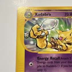 Kadabra 84/165 LP/NM Expedition e-series 2002 vintage Pokemon TCG Card ereader - Image 2
