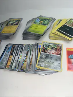 400+ Pokemon Cards Random Bulk Lot C/UC/ Rev Holo/Holo plus sticker - Image 2