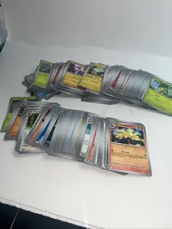 400+ Pokemon Cards Random Bulk Lot C/UC/ Rev Holo/Holo plus sticker - Image 5