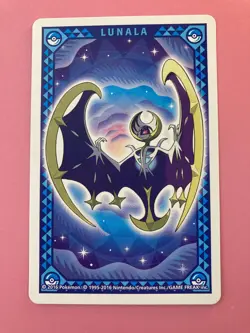 Litten pokemon Playing Poker Card LUNALA Nintendo Japanese Very Rare - Image 4