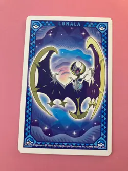 Litten pokemon Playing Poker Card LUNALA Nintendo Japanese Very Rare - Image 5