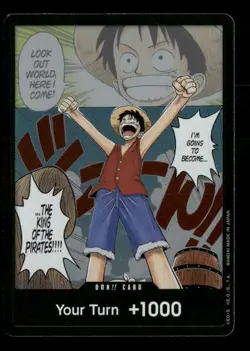 DON!! Card Manga Alternate Art DON!! Romance Dawn NM One Piece CCG - Image 1