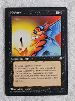 MTG Norritt - Ice Age (ICE) 1995 Magic the Gathering Card Near Mint - Image 1