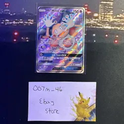 Pokemon Mr. Mime GX Full Art Holo Card 156/168 Celestial Storm Ultra Rare MINT - Image 1