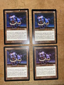 Lot of 4 Smokestack Urza's Saga Regular - Image 1