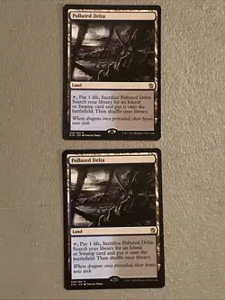 Lot of 2 Polluted Delta Khans of Tarkir Regular NM - Image 1