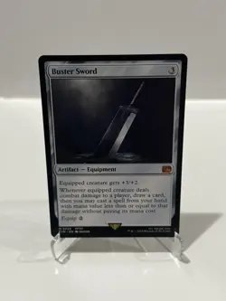Magic the Gathering Final Fantasy Buster Sword Regular M 0255 Non-Foil - Image 1