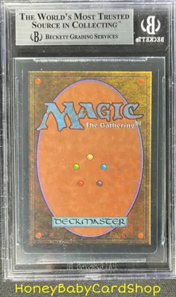MTG Unlimited Edition 1993 Manabarbs BGS 9.0Q+ (Quad+) MINT Old School 93/94 - Image 2