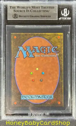 MTG Unlimited Edition 1993 Sinkhole BGS 9.0Q++ (Quad++) MINT Old School 93/94 - Image 2