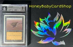 MTG Unlimited Edition 1993 Sinkhole BGS 9.0Q++ (Quad++) MINT Old School 93/94 - Image 4