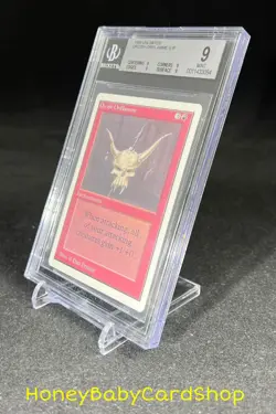 MTG Unlimited Edition 1993 Orcish Oriflamme BGS 9.0Q (Quad) MINT OldSchool 93/94 - Image 3