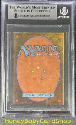 MTG Unlimited Edition 1993 Thicket Basilisk BGS 9.0Q+ (Quad+) MINT 93/94 - Image 2