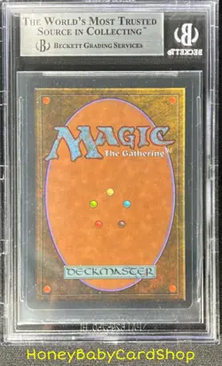 MTG Unlimited Edition 1993 Green Ward BGS 9.0 MINT Old School 93/94 - Image 2