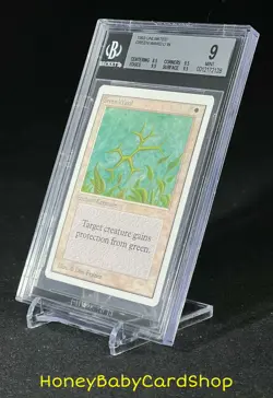 MTG Unlimited Edition 1993 Green Ward BGS 9.0 MINT Old School 93/94 - Image 3