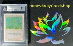 MTG Unlimited Edition 1993 Green Ward BGS 9.0 MINT Old School 93/94 - Image 4