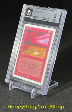 MTG Unlimited Edition 1993 Flashfires BGS 9.0 MINT Old School 93/94 - Image 3