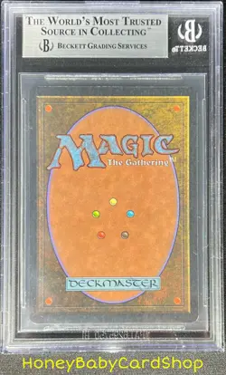 MTG Unlimited Edition 1993 Iron Star BGS 9.0Q+ (Quad+) MINT Old School 93/94 - Image 2