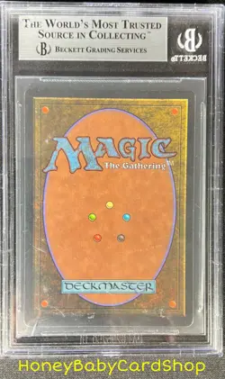 MTG Unlimited Edition 1993 White Ward BGS 9.0Q++ (Quad++) MINT Old School 93/94 - Image 2