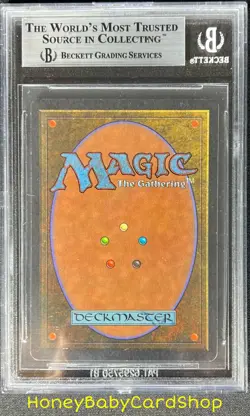 MTG Unlimited Edition 1993 Water Elemental BGS 9.0Q+ (Quad+) MINT 93/94 - Image 2
