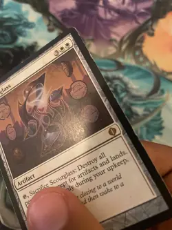 1x Scourglass Shards of Alara MTG Heavy Play See Pics FREE SHIPPING - Image 3