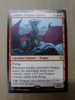 Lathliss, Dragon Queen JMP #340 Non-Foil Standard Art NM MTG - Image 1