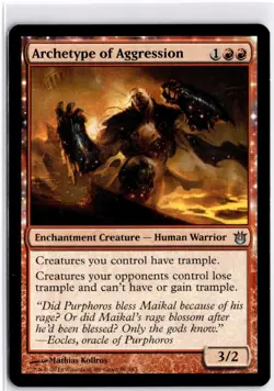 Archetype of Aggression Normal U The List Reprints 88/165 NM - Image 1