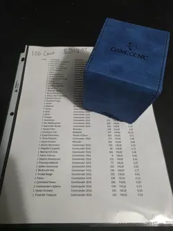 Magic The Gathering Custom Deck! Comes With Deck List Printout In A Deck Box!!!! - Image 2