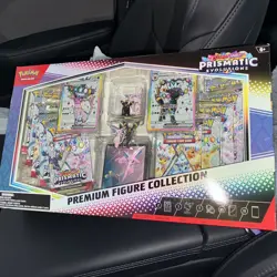 POKEMON TCG Prismatic Evolutions Premium Figure Collection ✅ In hand ✅ Sealed ✅ - Image 1