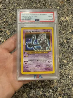 Pokemon Shining Mewtwo Neo Destiny 109 Holo Rare 1st Edition PSA 9 - Image 1