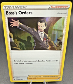 Boss's Order 154/192 Regular Rare - Rebel Clash 2020 SWSH02: Pokemon TCG - NM - Image 1