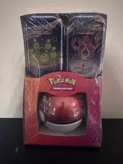 Pokemon Paldean Fates Mini Tins (2) + Poke Ball (Random) Sam’s Club Ex - Image 1