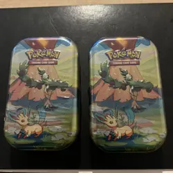 2x Pokemon Vibrant Paldea Mini Tin SCARLET VIOLET NEW FACTORY SEALED - Image 1