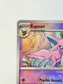 Espeon (Master Ball) - 033/131 Prismatic Evolutions Master Ball - NM - Pokemon - Image 4