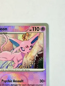 Espeon (Master Ball) - 033/131 Prismatic Evolutions Master Ball - NM - Pokemon - Image 5