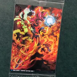 Y1229 Son Goku 4-09 R Holo Japanese Dragon Ball Itajaga Card Sealed Vol.4 J5 - Image 2