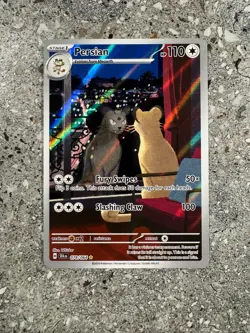Pokemon TCG Cards Persian 078/064 Shrouded Fable Illustration Rare NM-M - Image 1