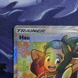 Pokemon TCG Guardians Rising Hau Full Art Card 144/145 - Image 2