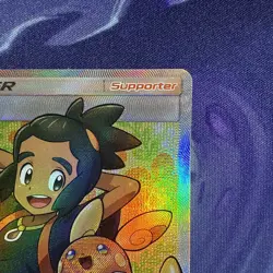 Pokemon TCG Guardians Rising Hau Full Art Card 144/145 - Image 3