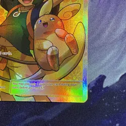 Pokemon TCG Guardians Rising Hau Full Art Card 144/145 - Image 4